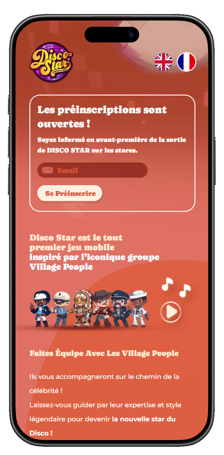 Disco Star - Version iPhone
